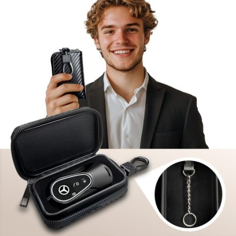 Antykradzieżowe Etui Keyless - Blokada Sygnału dla Bezpieczeństwa Samochodu