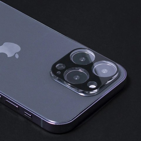 Czarne szkło na aparat Wozinsky Full Camera Glass na iPhone 17 Pro Max, zestaw 2 sztuk
