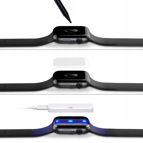 Czerwony pasek Tech-Protect do Apple Watch 21mm - stylowa wygoda