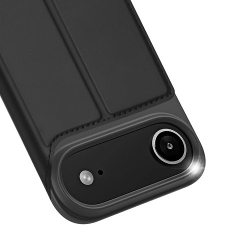 Etui Dux Ducis Skin Pro na iPhone 17 Air z klapką i miejscem na kartę - czarne