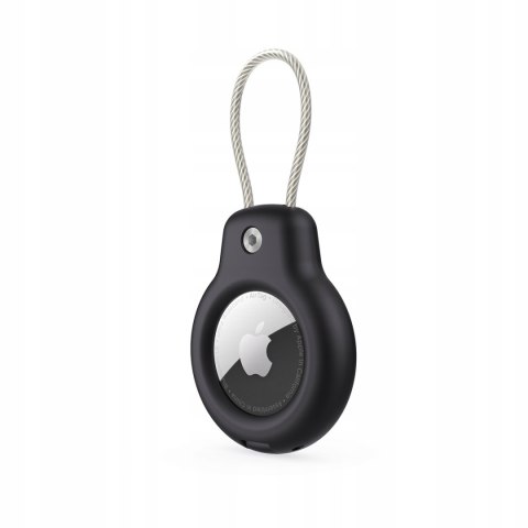 Etui Tech-Protect Rough Vein Czarny 2 szt. do Apple AirTag z materiału