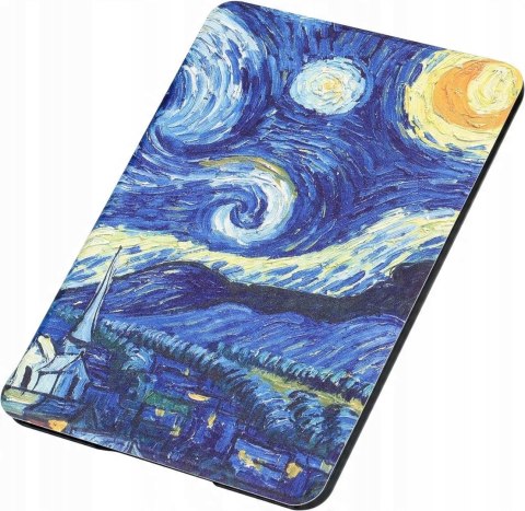 Etui na Kindle 10 2019 6" - Van Gogh Gwiaździsta Noc Pokrowiec