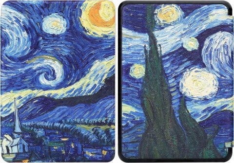 Etui na Kindle 10 2019 6" - Van Gogh Gwiaździsta Noc Pokrowiec
