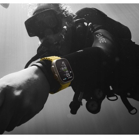 Niebieski pasek silikonowy do Apple Watch 40mm - wygodny i lekki