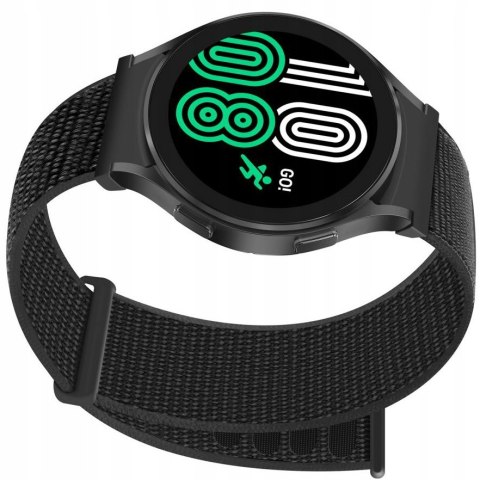 Pasek 22mm do Samsung Galaxy Watch - Tech-Protect czarny sportowy