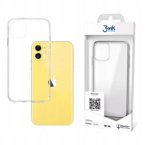 Plecki 3mk do Apple iPhone 11 bezbarwny