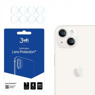 Szkło hybrydowe 3MK do Apple iPhone 15 4 szt.
