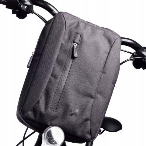 Torba Rowerowa na Kierownicę Wozinsky WSB6GR Szara Wodoodporna