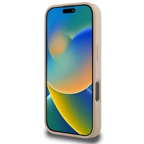 Etui plecki DKNY różowe do Apple iPhone 16 Pro - styl i ochrona