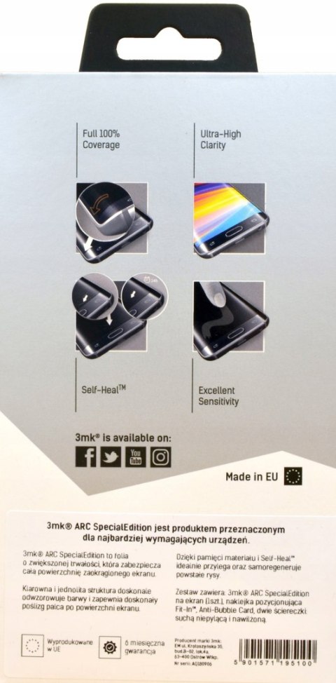 Folia ochronna 3MK do Samsung Galaxy S20 Plus 1 szt.