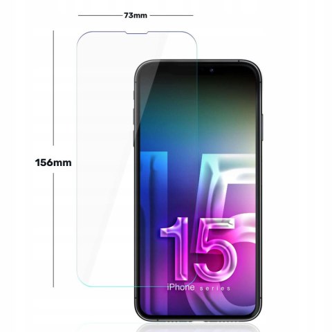 Szkło hybrydowe 3MK do Apple iPhone 15 Pro Max 1 szt.