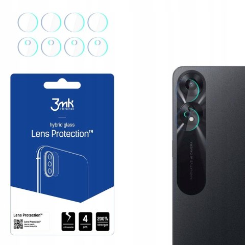 Szkło hybrydowe 3MK do Oppo A78 5G 4 szt.
