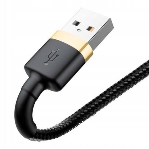 Kabel Baseus USB - Apple Lightning 2 m złoty