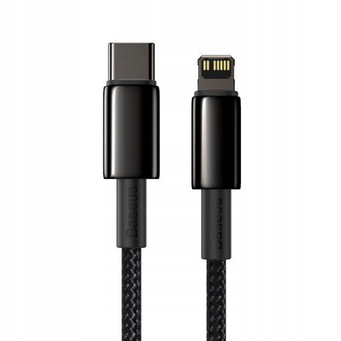 Kabel Baseus USB typ C - Apple Lightning 2 m czarny