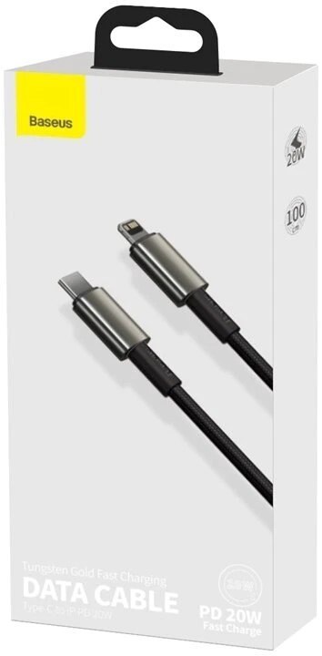 Kabel Baseus USB typ C - Apple Lightning 2 m czarny