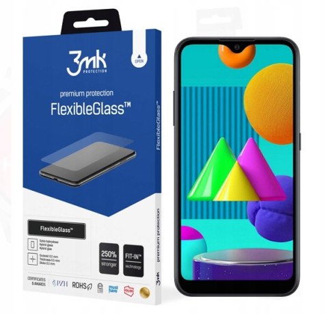 Szkło hybrydowe 3MK FLEXIBLEGLASS Samsung Galaxy M02