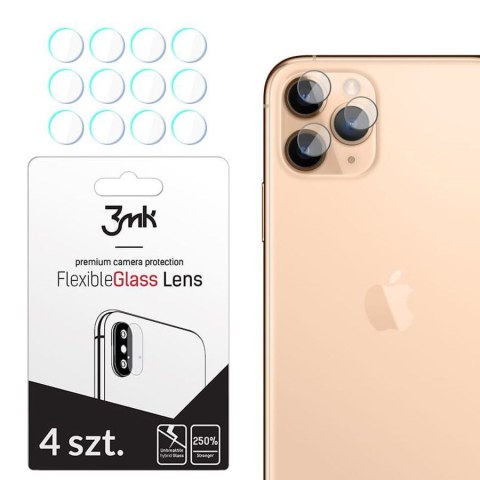 Szkło hybrydowe 3MK do Apple iPhone 11 Pro 4 szt.