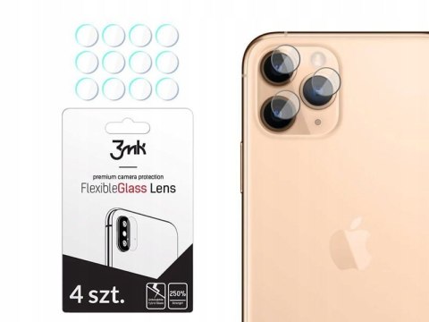 Szkło hybrydowe 3MK do Apple iPhone 11 Pro 4 szt.
