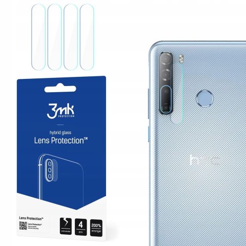Szkło hybrydowe 3MK do HTC Desire 20 Pro 4 szt.