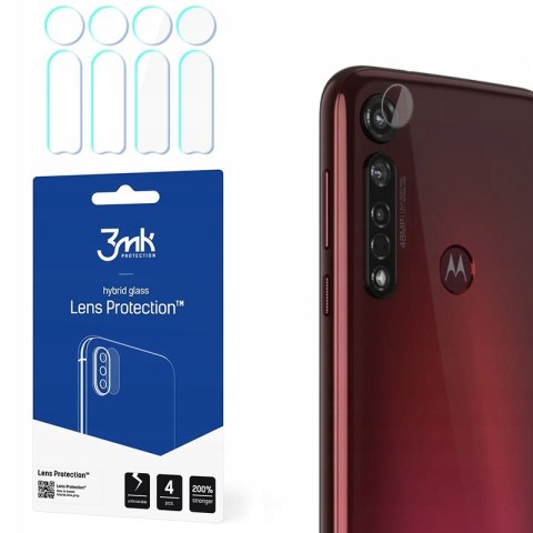 Szkło hybrydowe 3MK do Motorola Moto G8 Plus 4 szt.