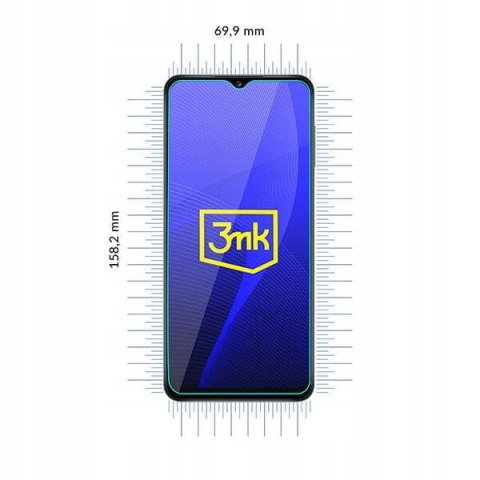 Szkło hybrydowe 3MK do Samsung Galaxy A12 1 szt.