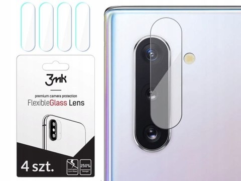 Szkło hybrydowe 3MK do Samsung Galaxy Note 10 4 szt.