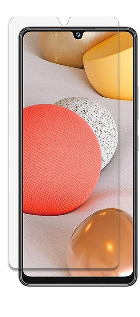 Etui Portfel Black+ szkło do Samsung Galaxy A42 5G
