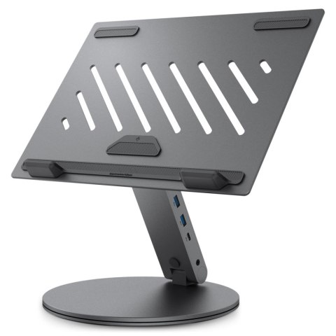 SPIGEN LD204H LAPTOP STAND HUB SPACE GREY