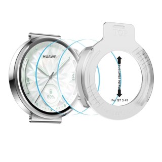 SZKŁO HARTOWANE TECH-PROTECT EASY SET+ 2-PACK HUAWEI WATCH GT 5 (41 MM) CLEAR