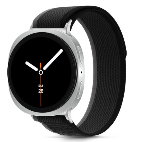 TECH-PROTECT NYLON STRIPE SAMSUNG GALAXY WATCH 8 / CLASSIC (40 / 44 / 46 MM) BLACK/ORANGE