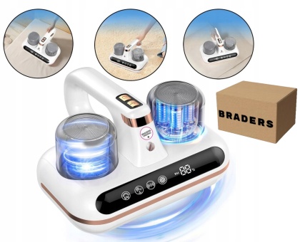 ANTYBAKTERYJNY ODKURZACZ RĘCZNY UV 10Kpa IDEALNY DO MATERACY I ROZTOCZY