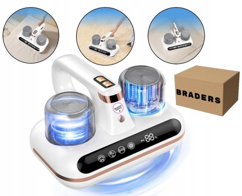 ANTYBAKTERYJNY ODKURZACZ RĘCZNY UV 10Kpa IDEALNY DO MATERACY I ROZTOCZY