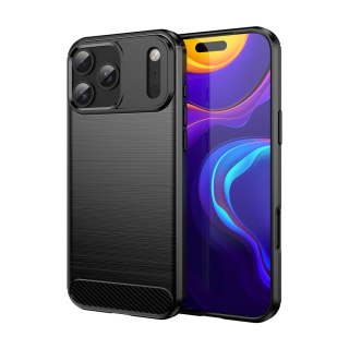Etui Carbon Case na iPhone 17 Pro Max - czarne