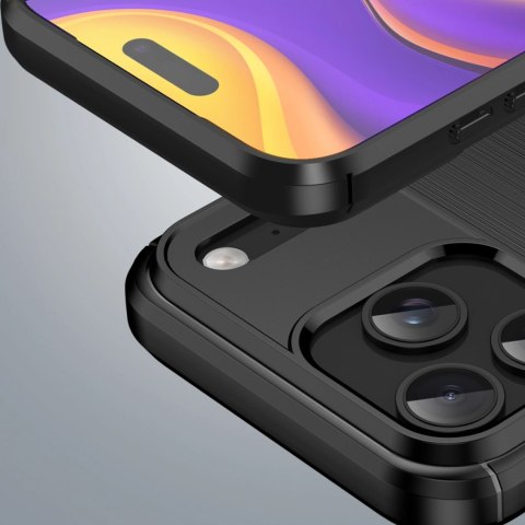 Etui Carbon Case na iPhone 17 Pro - czarne