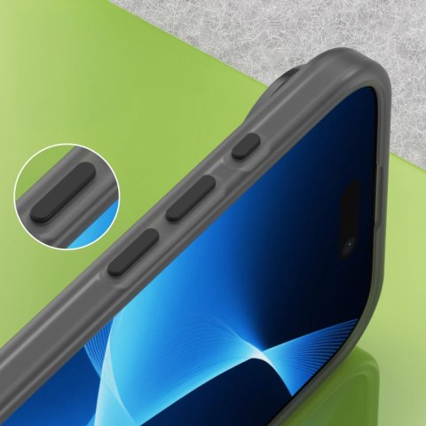 Etui Magnetic Abrasive na iPhone 17 Air kompatybilne z MagSafe - matowe czarne