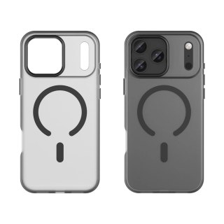 Etui Magnetic Abrasive na iPhone 17 Pro kompatybilne z MagSafe - matowe czarne