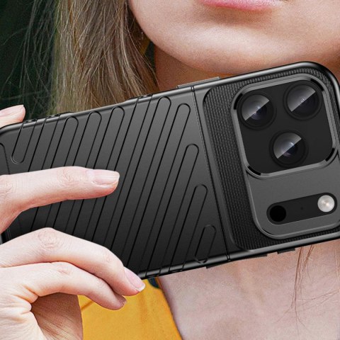 Etui Thunder Case na iPhone 17 Pro Max - czarne