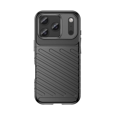 Etui Thunder Case na iPhone 17 Pro Max - czarne