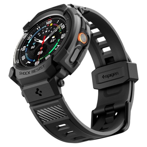 SPIGEN RUGGED ARMOR "PRO" SAMSUNG GALAXY WATCH 8 CLASSIC (46 MM) MATTE BLACK
