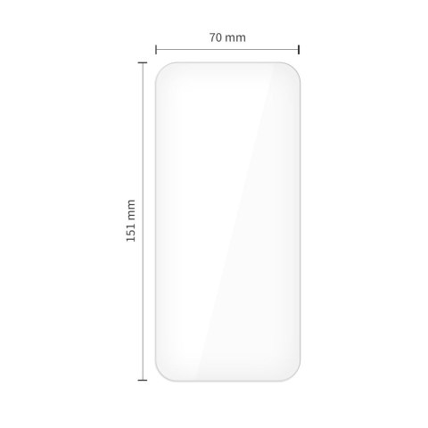 SZKŁO HARTOWANE TECH-PROTECT GLASS FIT+ 2-PACK IPHONE 17 AIR CLEAR