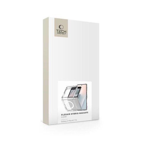 TECH-PROTECT FLEXAIR HYBRID MAGSAFE GALAXY Z FLIP 6 / 7 FE CLEAR