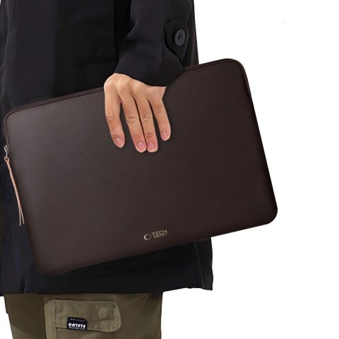 TECH-PROTECT FLEECE LAPTOP 13-14 CHOCOLATE