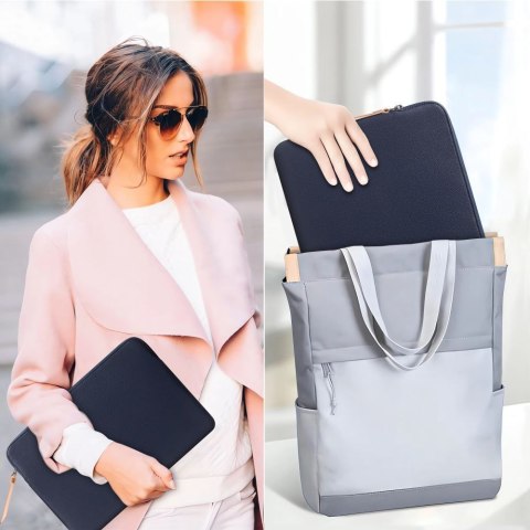 TECH-PROTECT FLEECE LAPTOP 13-14 NAVY BLUE