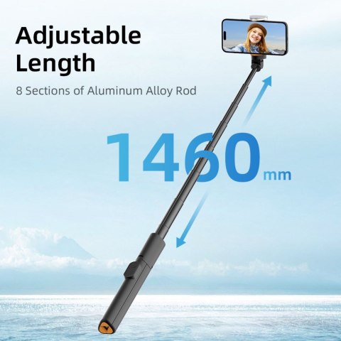 TECH-PROTECT L09S BLUETOOTH SELFIE STICK TRIPOD BLACK
