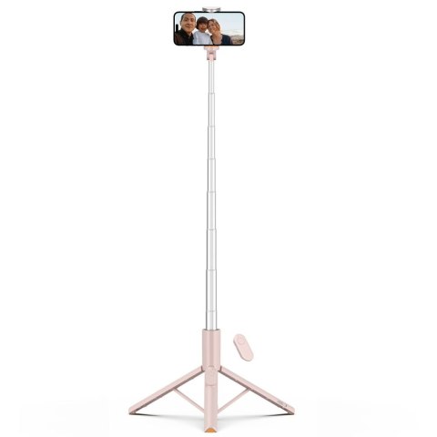 TECH-PROTECT L09S BLUETOOTH SELFIE STICK TRIPOD PINK