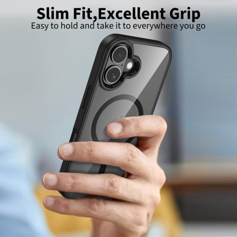 TECH-PROTECT MAGMAT MAGSAFE IPHONE 17 BLACK/CLEAR