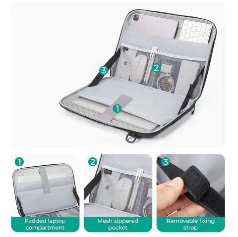 TECH-PROTECT RANGER-X TACTICAL BAG LAPTOP 15-16 BLACK