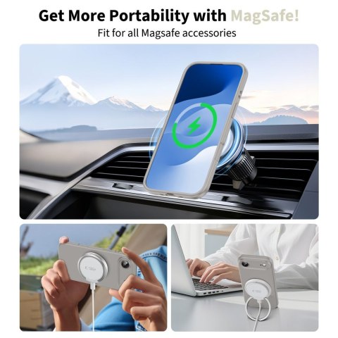 TECH-PROTECT SILICONE MAGSAFE IPHONE 17 AIR STONE GREY