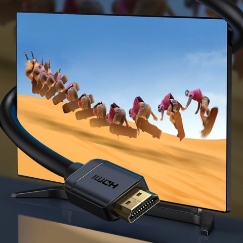 Kabel Baseus High Definition HDMI - HDMI 5m HDR HDMI 2.0 - czarny