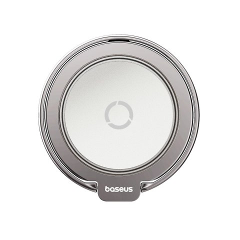 Ring magnetyczny Baseus MagPro II z funkcją podstawki - tytanowy